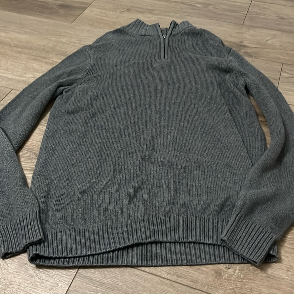 Men’s Croft & Barrow Large Tall Grey Sweater